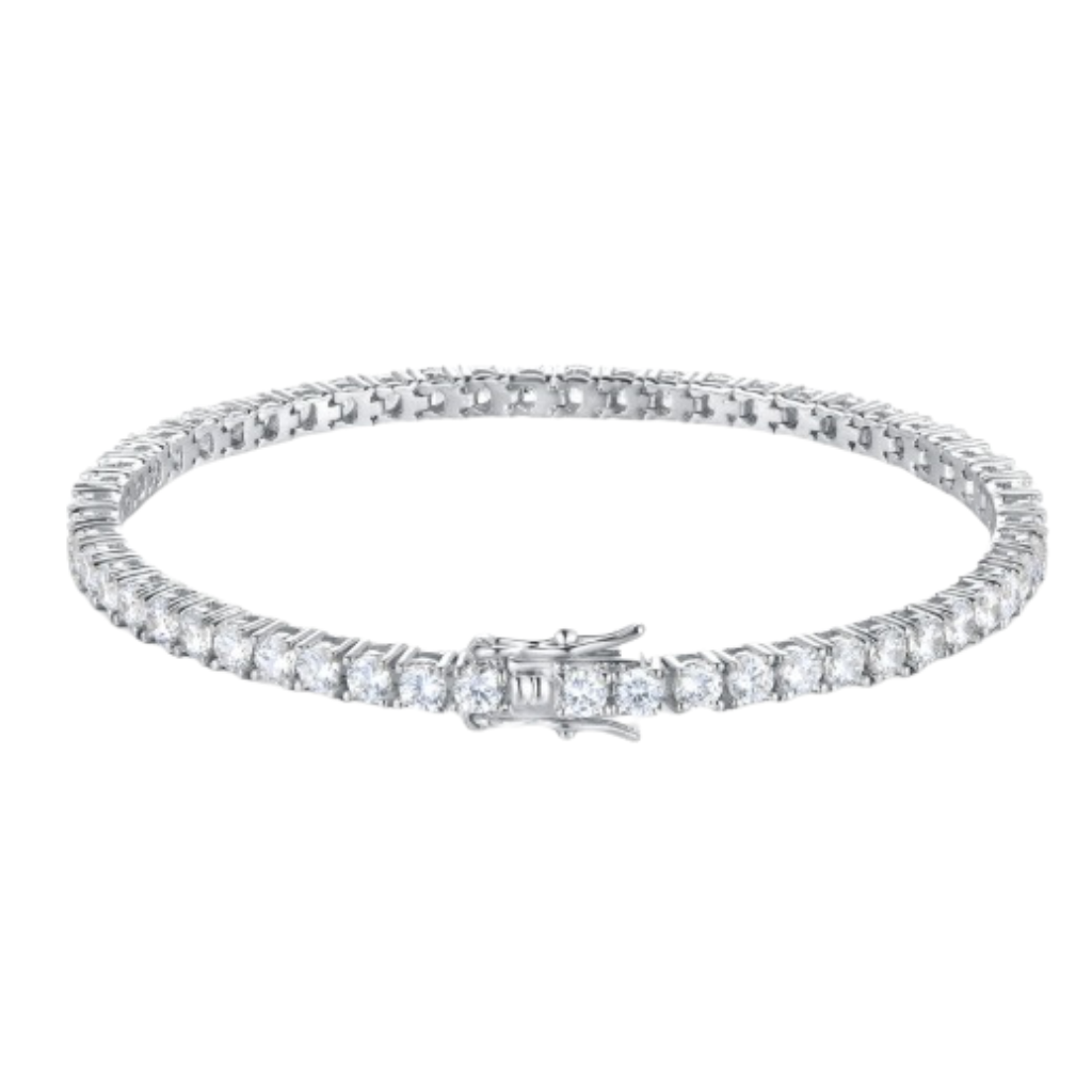 Luxe Moissanite Armband | Stapelkorting