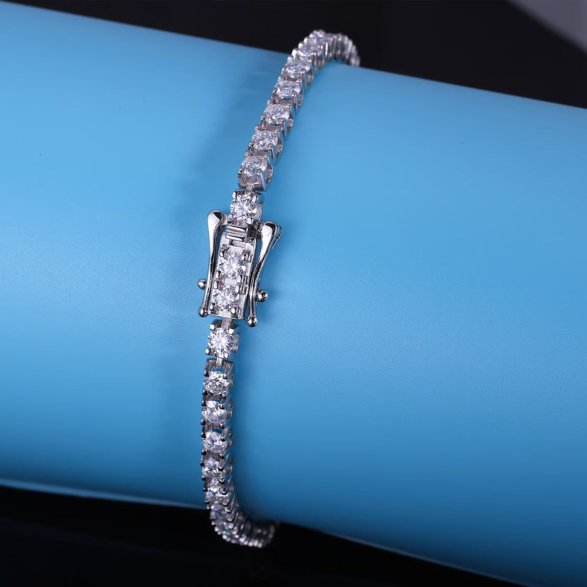 Luxe Moissanite Armband | Stapelkorting
