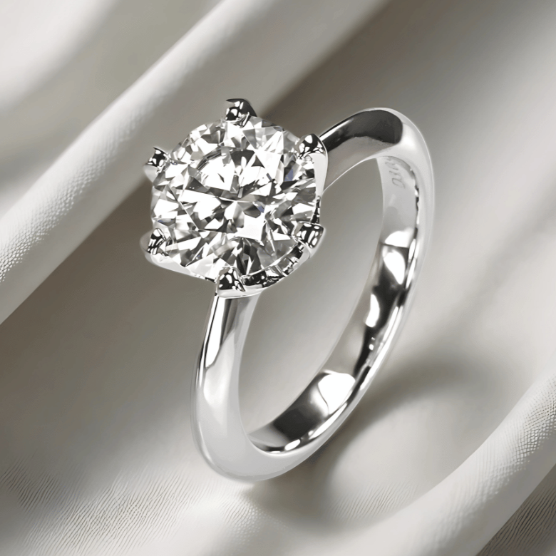 Luna Mia | Zilveren Ring met Diamant