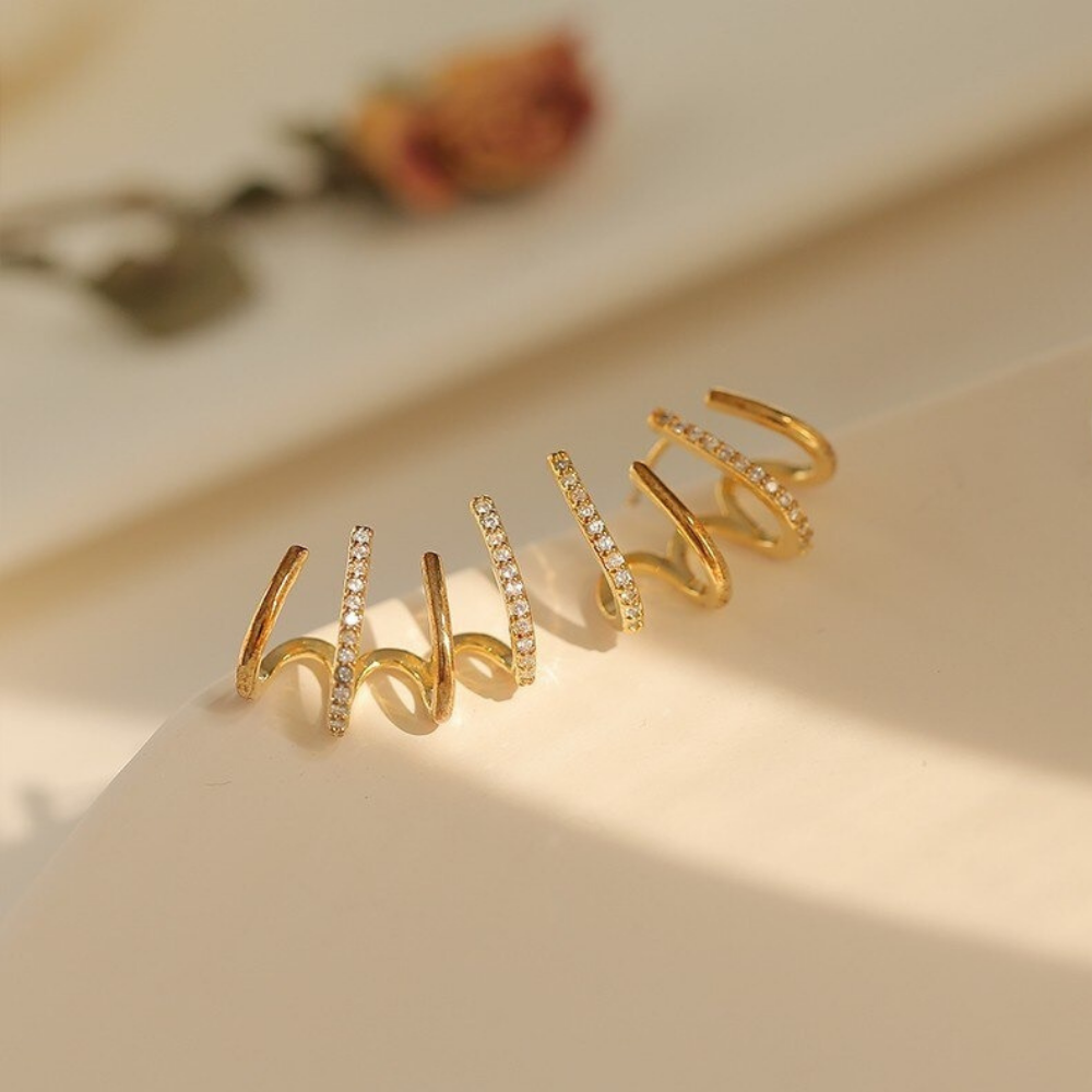 Elegante Gouden Oorbellen | 20% korting