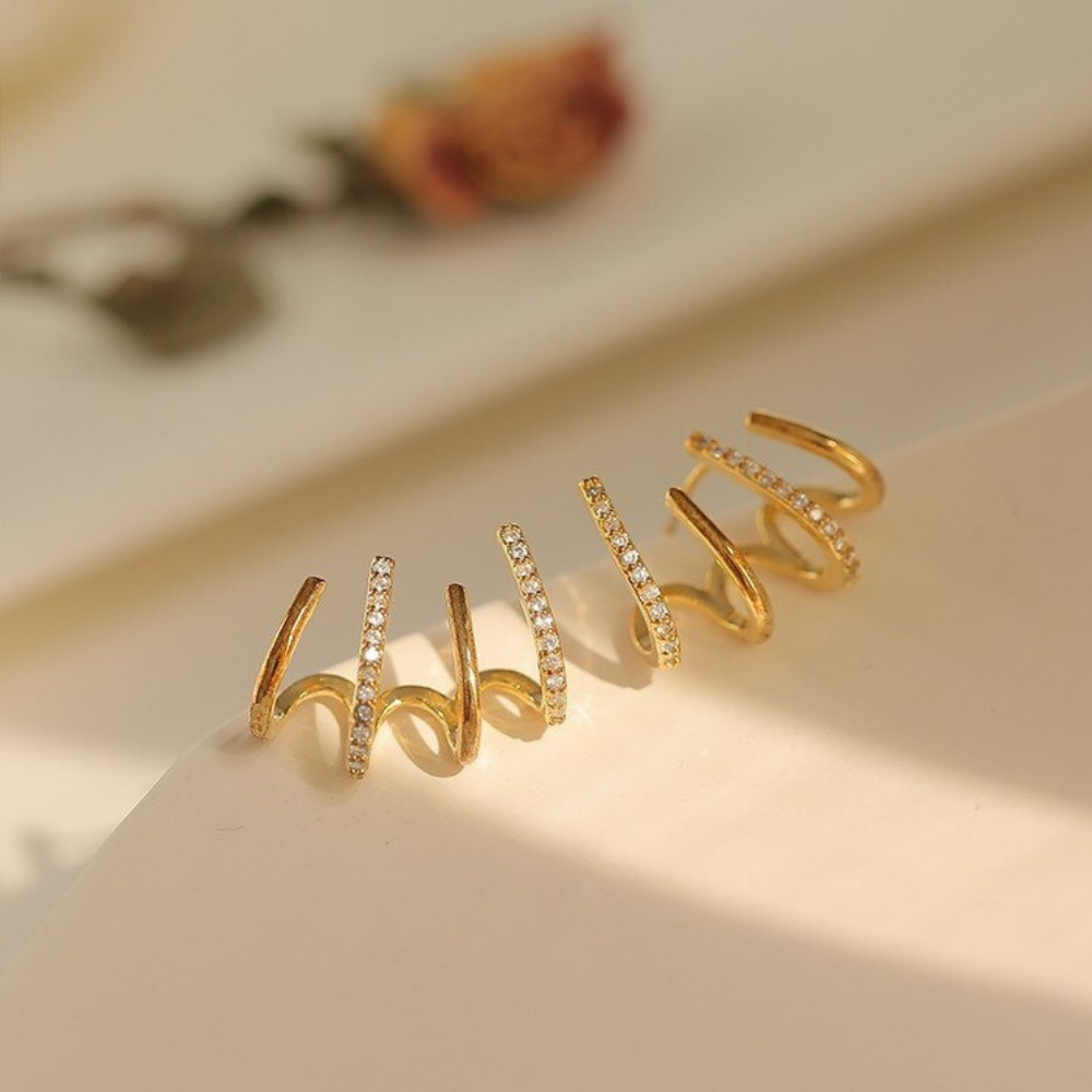 Elegante Gouden Oorbellen | 20% korting