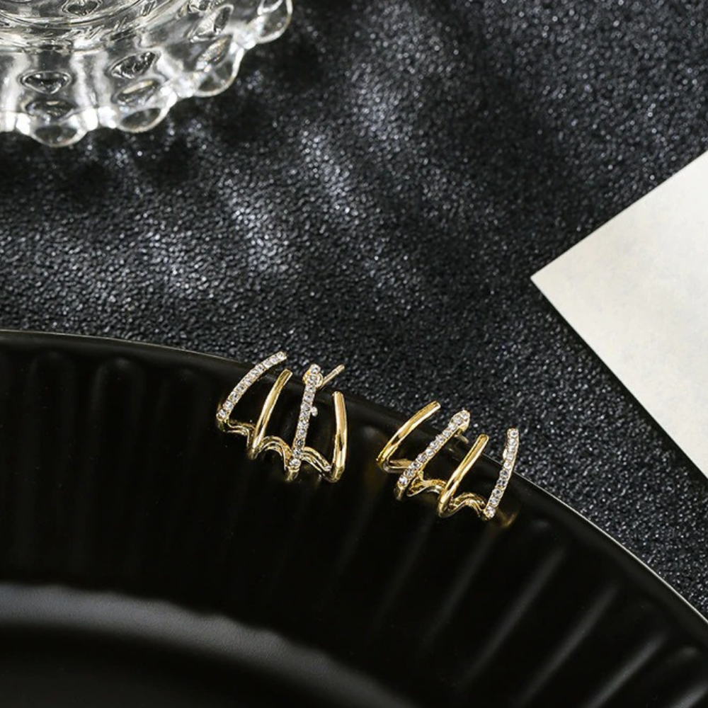 Elegante Gouden Oorbellen | 20% korting
