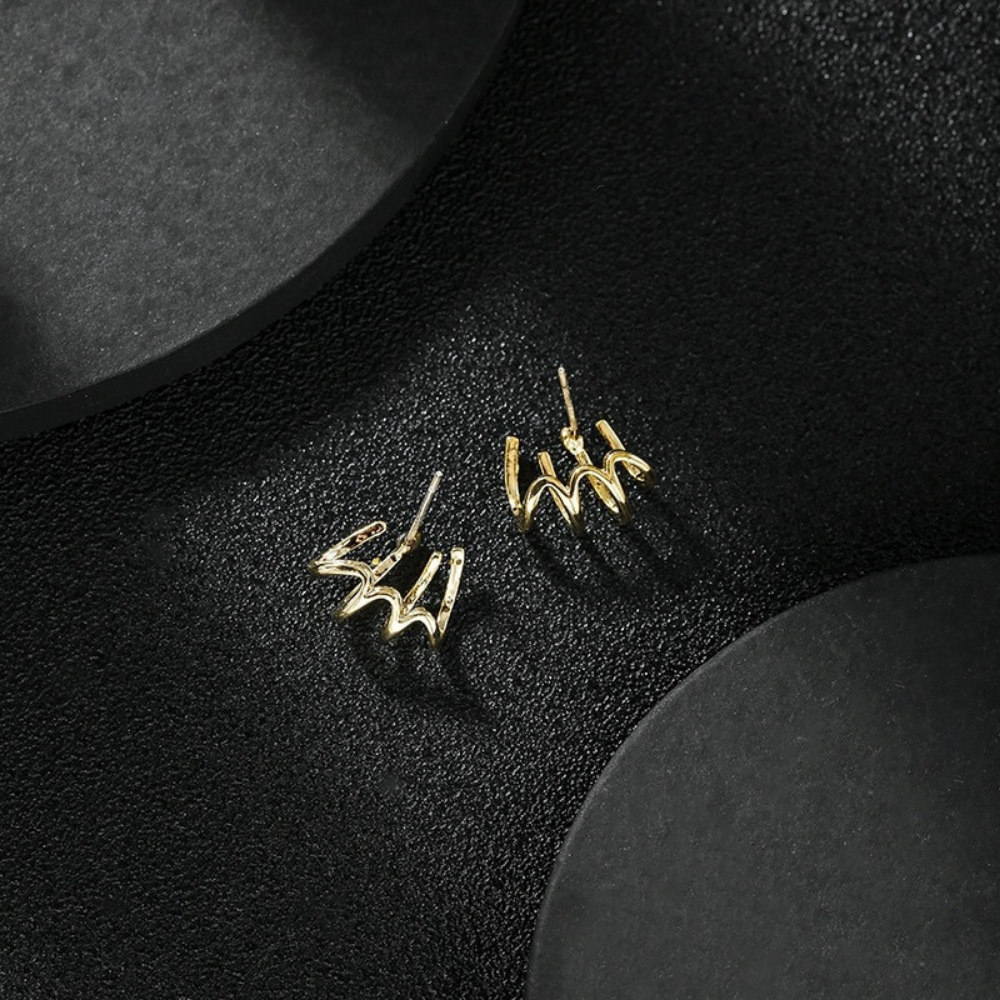 Elegante Gouden Oorbellen | 20% korting