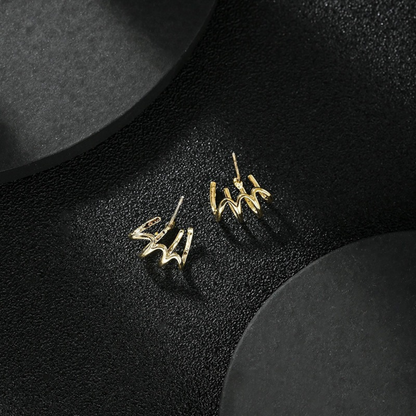 Elegante Gouden Oorbellen | 20% korting