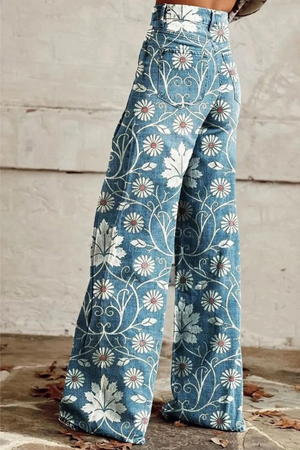Bloemetjes broek