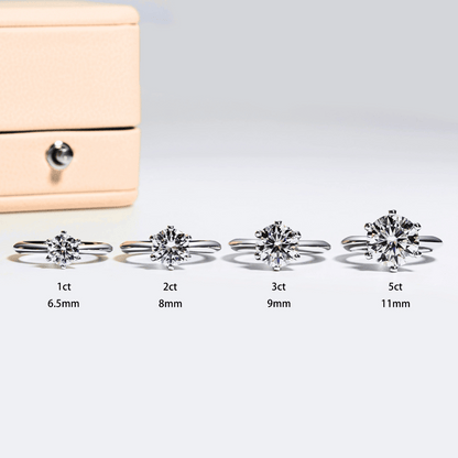 Luna Mia | Zilveren Ring met Diamant