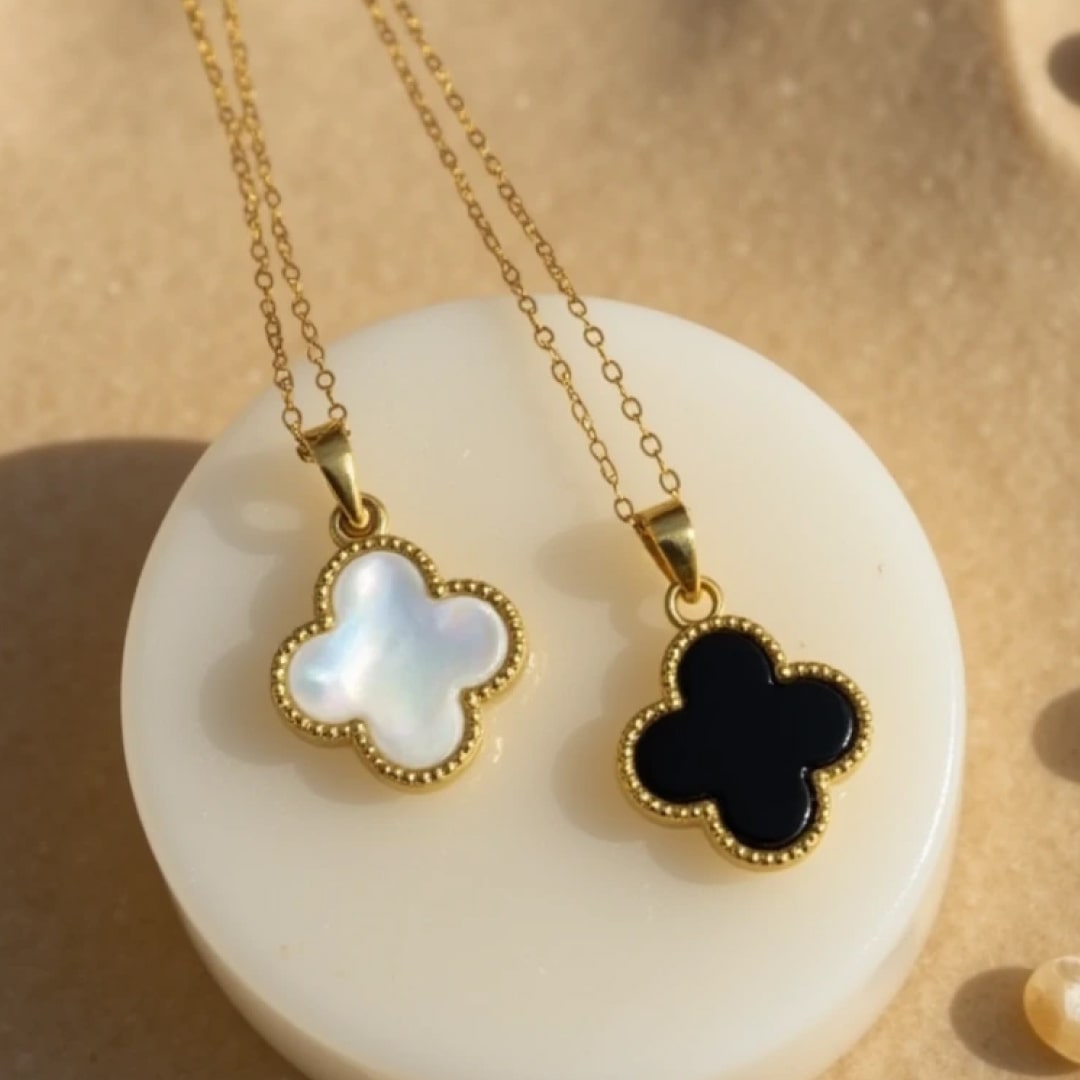 GeluksKlaver Ketting | Voordeel