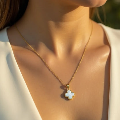 GeluksKlaver Ketting | Voordeel