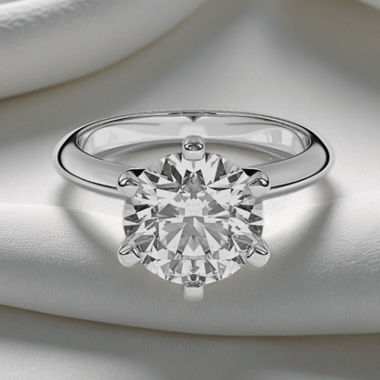 Luna Mia | Zilveren Ring met Diamant