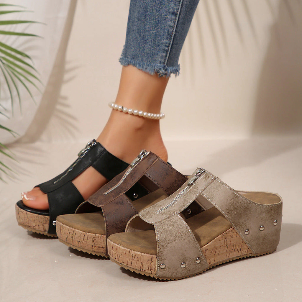 Sandalen met Rits | 25% korting
